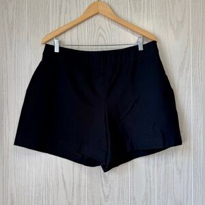 Spanx Black Shorts Size XL EUC